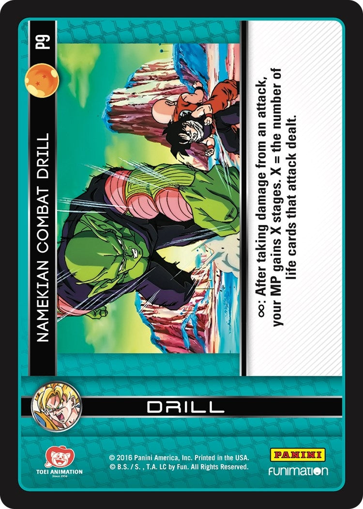 Image for Namekian Combat Drill (Vengeance) (Panini Promo Cards) (P9) - Dragon Ball Z TCG