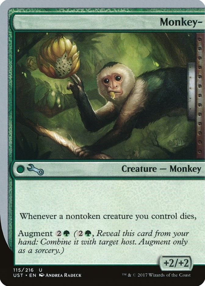 Image for Monkey- (Unstable) (115) - Magic: The Gathering