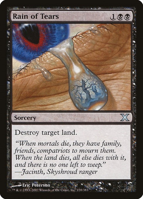 Image for Rain of Tears (10th Edition) (170) - Magic: The Gathering