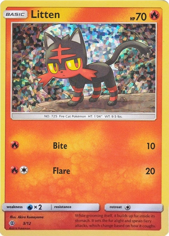 Image for Litten (McDonald's Promos 2017) (003/012) - Pokemon