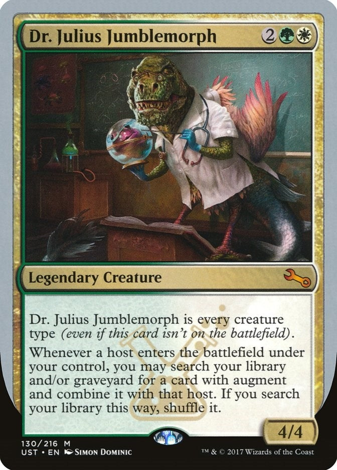 Image for Dr. Julius Jumblemorph (Unstable) (130) - Magic: The Gathering