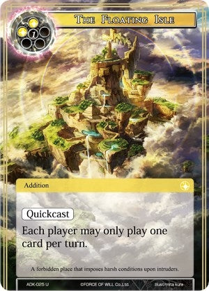 Image for The Floating Isle (Advent of the Demon King) (ADK-025) - Force of Will
