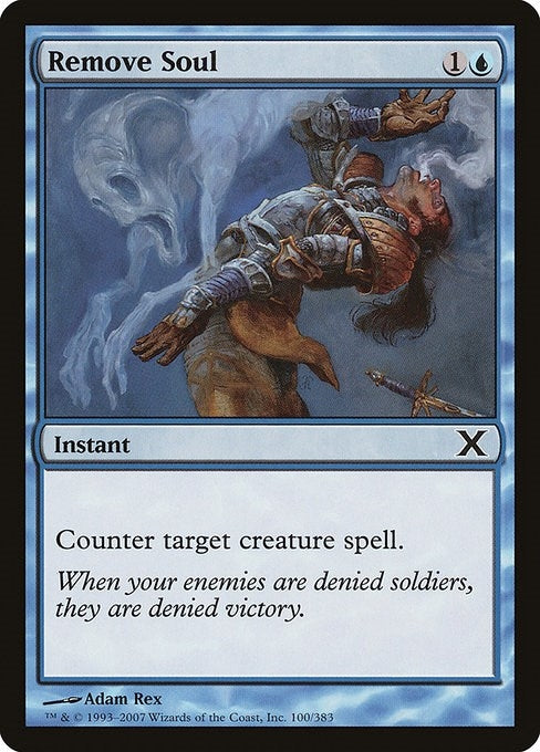 Image for Remove Soul (10th Edition) (100) - Magic: The Gathering