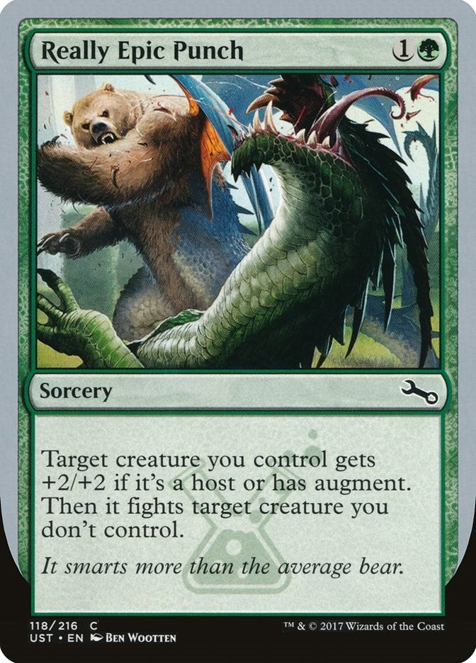 Image for Really Epic Punch (Unstable) (118) - Magic: The Gathering