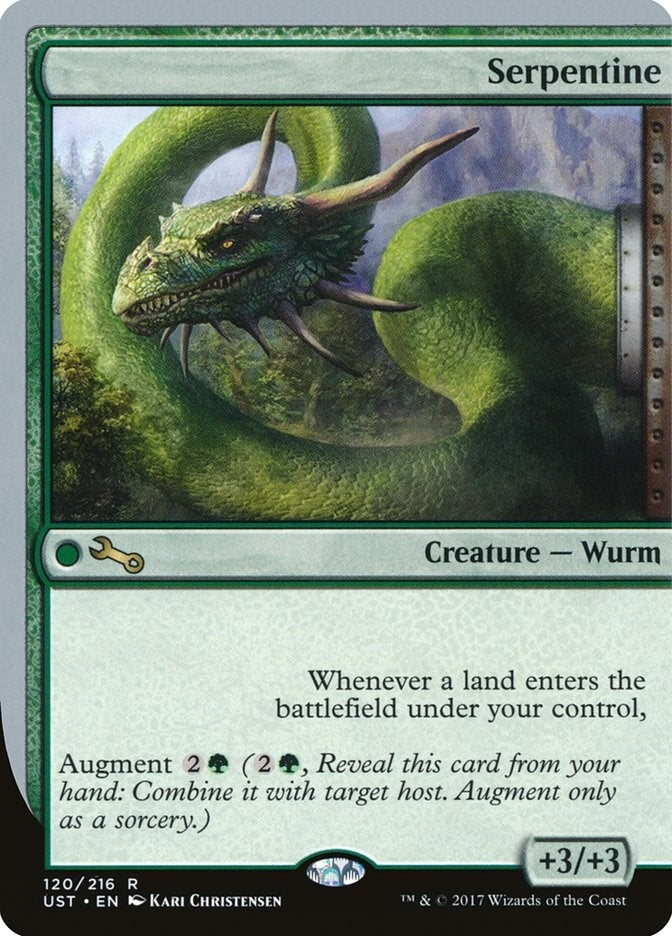 Image for Serpentine (Unstable) (120) - Magic: The Gathering