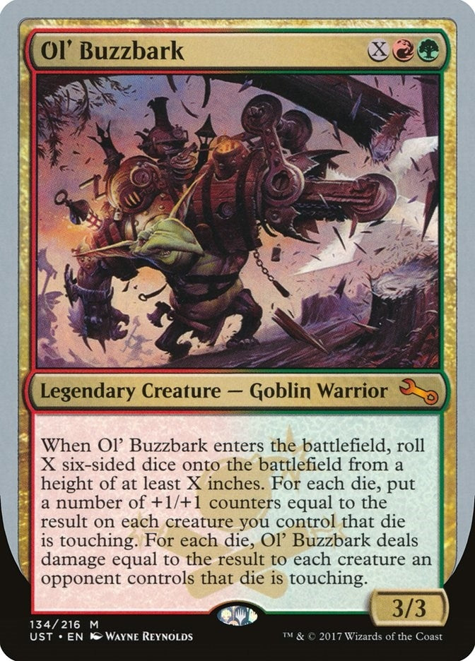 Image for Ol' Buzzbark (Unstable) (134) - Magic: The Gathering