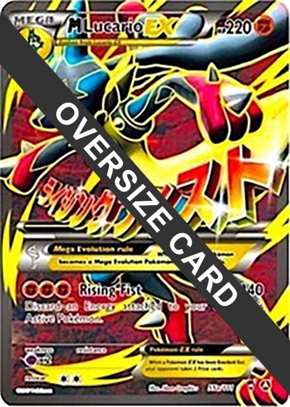 Image for M Lucario EX - 55a/111 (Jumbo Cards) (055a/111) - Pokemon