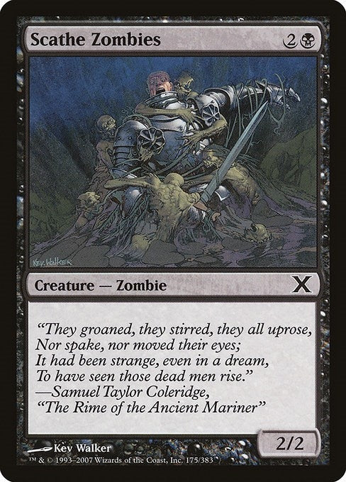 Image for Scathe Zombies (10th Edition) (175) - Magic: The Gathering