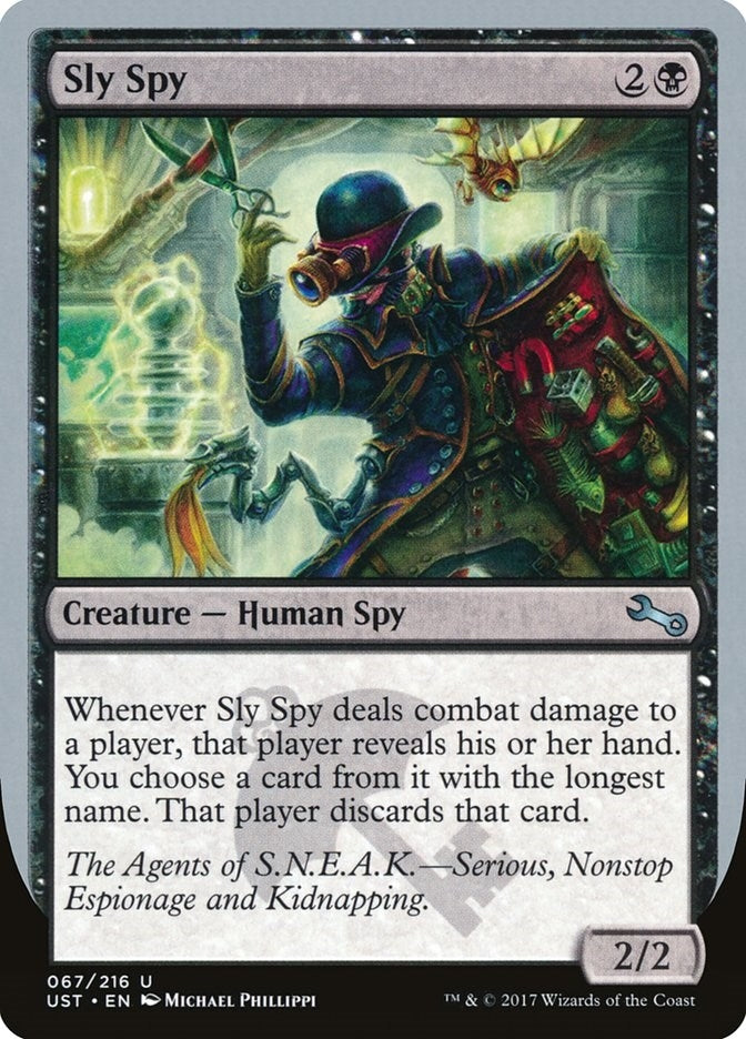 Image for Sly Spy (A) (Unstable) (67) - Magic: The Gathering