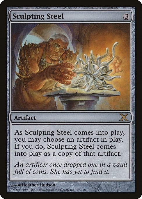 Image for Sculpting Steel (10th Edition) (342) - Magic: The Gathering