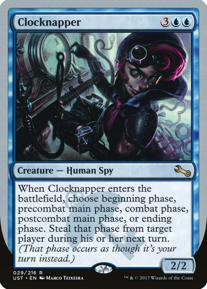 Image for Clocknapper (Unstable) (29) - Magic: The Gathering