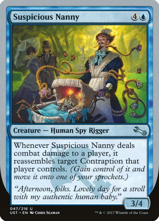 Image for Suspicious Nanny (Unstable) (47) - Magic: The Gathering
