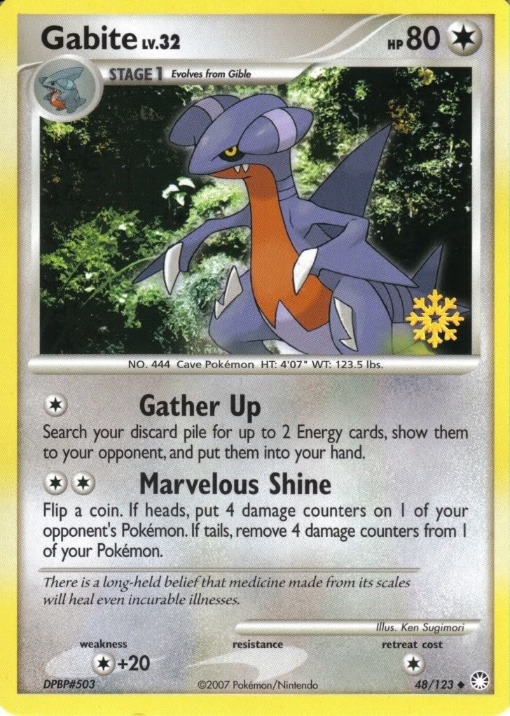 Image for Gabite (Countdown Calendar Promos) (048/123) - Pokemon