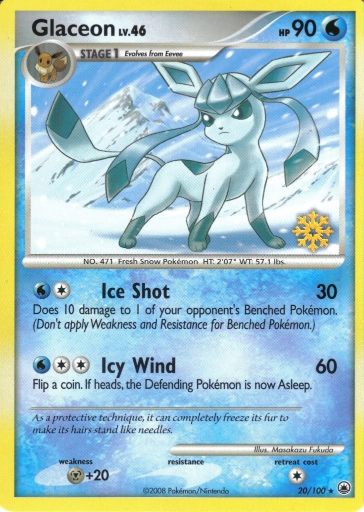 Image for Glaceon (Countdown Calendar Promos) (020/100) - Pokemon