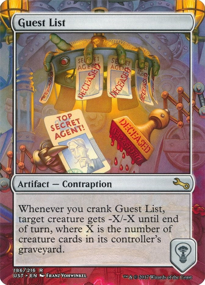 Image for Guest List (Unstable) (186) - Magic: The Gathering