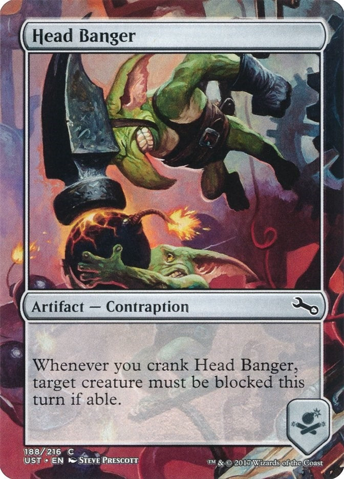 Image for Head Banger (Unstable) (188) - Magic: The Gathering