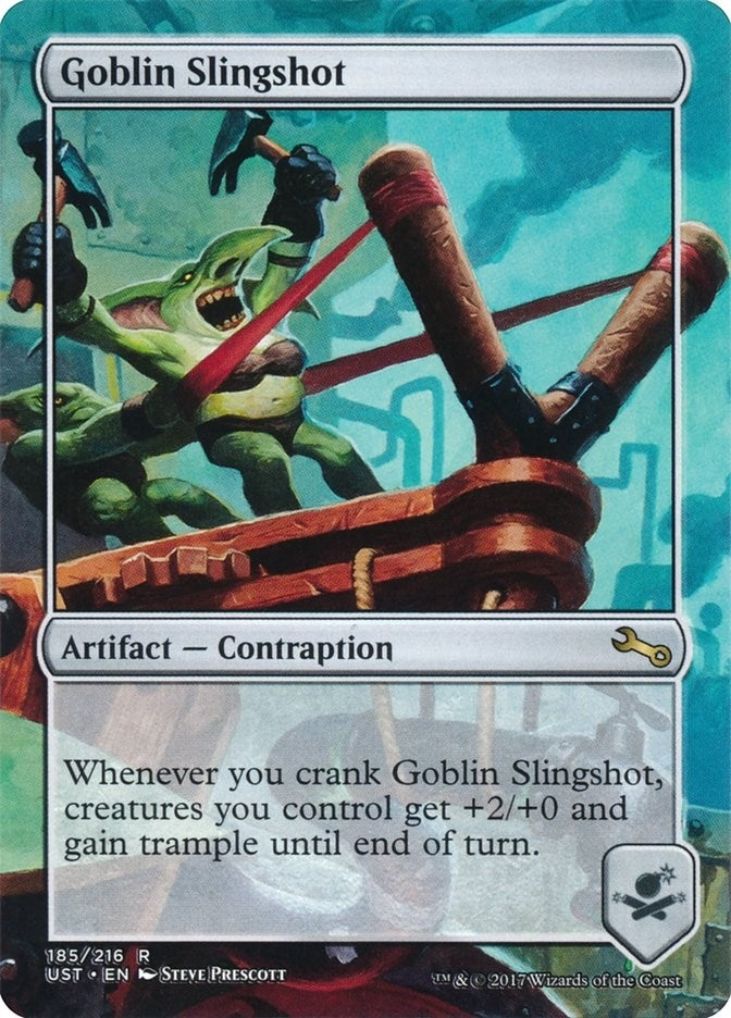 Image for Goblin Slingshot (Unstable) (185) - Magic: The Gathering