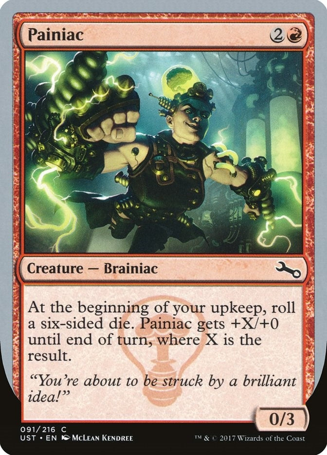 Image for Painiac (Unstable) (91) - Magic: The Gathering