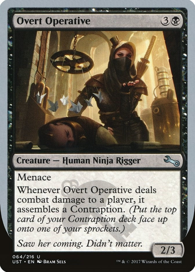 Image for Overt Operative (Unstable) (64) - Magic: The Gathering