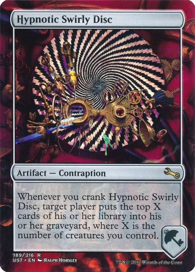 Image for Hypnotic Swirly Disc (Unstable) (189) - Magic: The Gathering