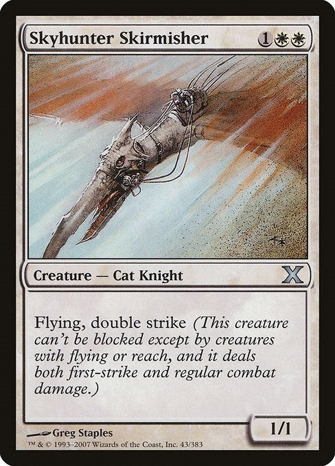 Image for Skyhunter Skirmisher (10th Edition) (43) - Magic: The Gathering