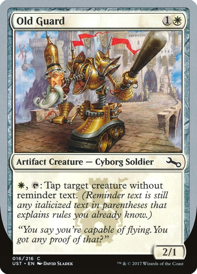 Image for Old Guard (Unstable) (16) - Magic: The Gathering