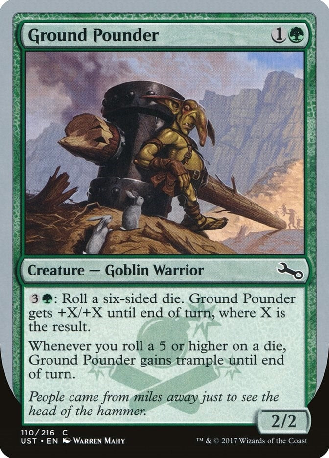 Image for Ground Pounder (Unstable) (110) - Magic: The Gathering