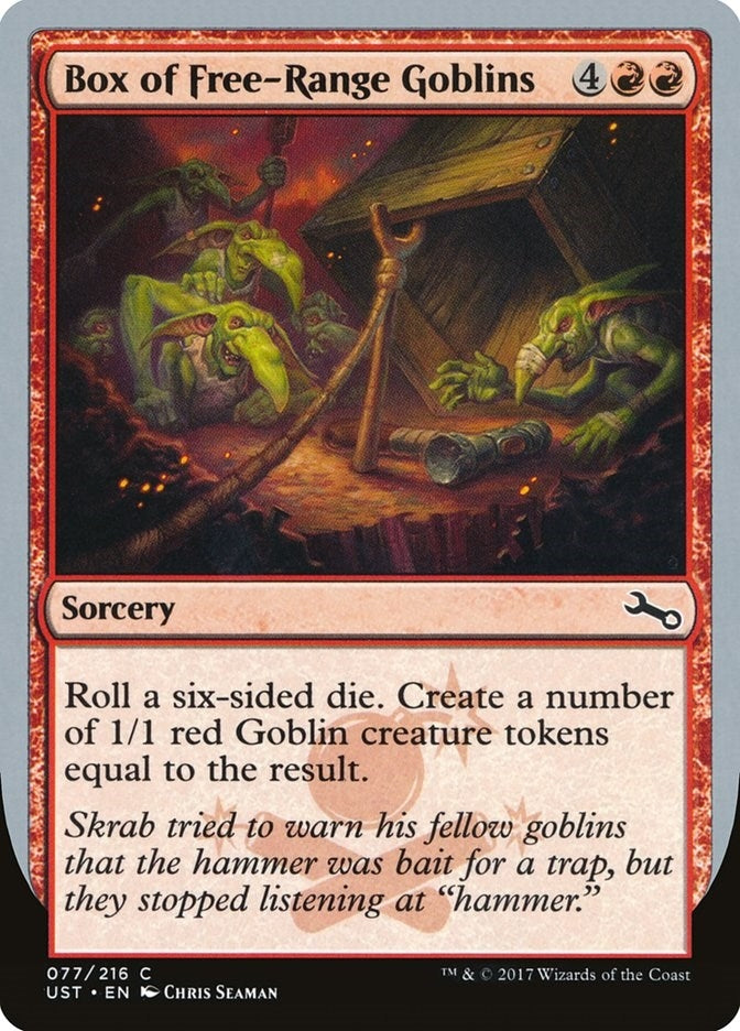 Image for Box of Free-Range Goblins (Unstable) (77) - Magic: The Gathering