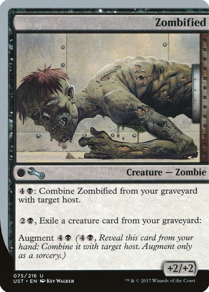 Image for Zombified (Unstable) (75) - Magic: The Gathering