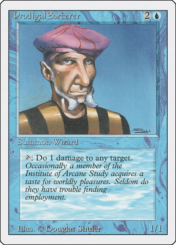 Image for Prodigal Sorcerer (Revised Edition) - Magic: The Gathering