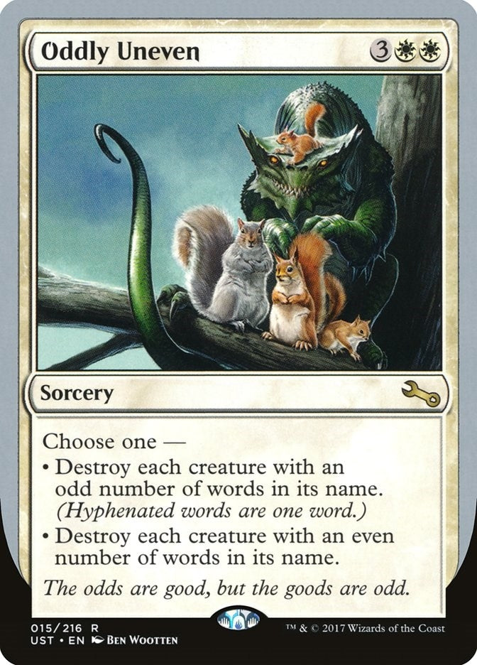 Image for Oddly Uneven (Unstable) (15) - Magic: The Gathering