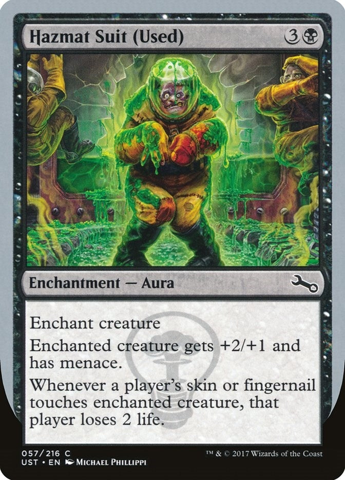 Image for Hazmat Suit (Used) (Unstable) (57) - Magic: The Gathering