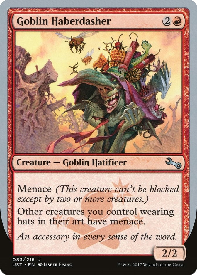 Image for Goblin Haberdasher (Unstable) (83) - Magic: The Gathering