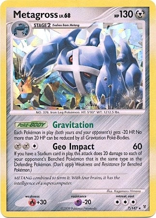 Image for Metagross - 7/147 (Cracked Ice Holo) (Blister Exclusives) (007/147) - Pokemon