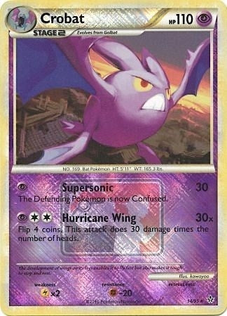 Image for Crobat - 14/95 (League Promo) (League & Championship Cards) (014/095) - Pokemon