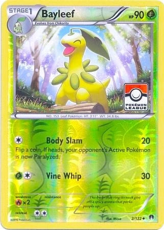 Image for Bayleef - 2/122 (Pokemon League) (League & Championship Cards) (002/122) - Pokemon