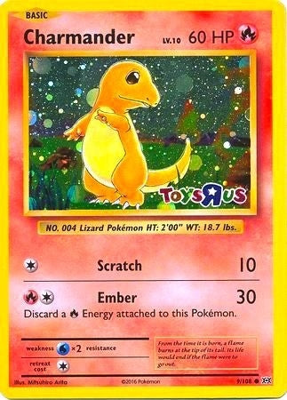 Image for Charmander - 9/108 (Toys R Us Promo) (Miscellaneous Cards & Products) (009/108) - Pokemon