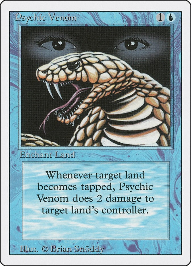 Image for Psychic Venom (Revised Edition) - Magic: The Gathering