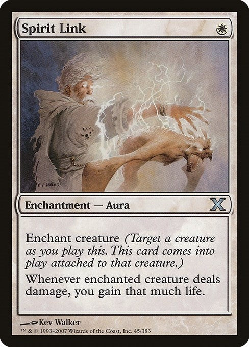 Image for Spirit Link (10th Edition) (45) - Magic: The Gathering