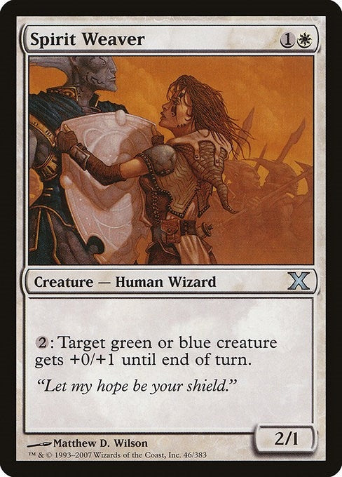 Image for Spirit Weaver (10th Edition) (46) - Magic: The Gathering