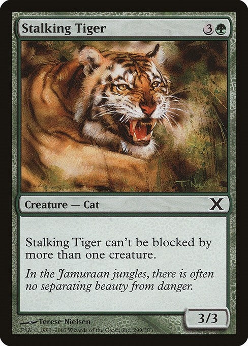 Image for Stalking Tiger (10th Edition) (299) - Magic: The Gathering