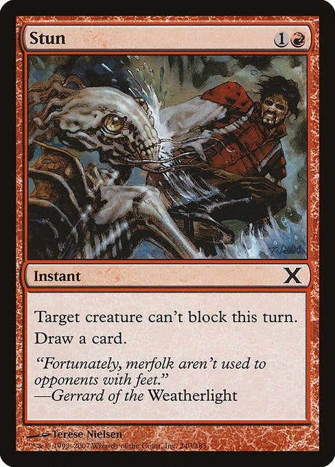 Image for Stun (10th Edition) (240) - Magic: The Gathering