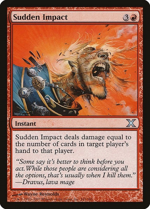 Image for Sudden Impact (10th Edition) (241) - Magic: The Gathering