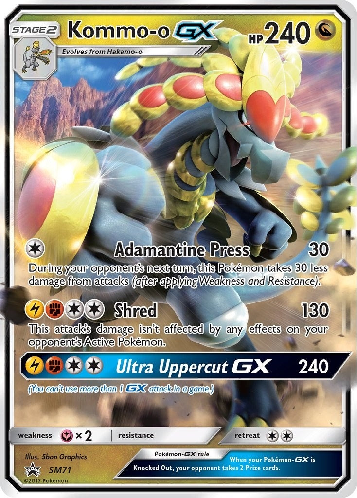 Image for Kommo-o GX - SM71 (SM Promos) (SM71) - Pokemon