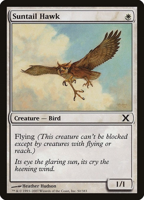 Image for Suntail Hawk (10th Edition) (50) - Magic: The Gathering
