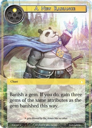 Image for A New Radiance (Advent of the Demon King) (ADK-001) - Force of Will