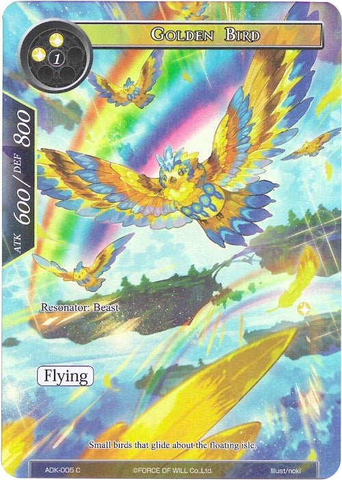 Image for Golden Bird (Full Art) (Advent of the Demon King) (ADK-005) - Force of Will