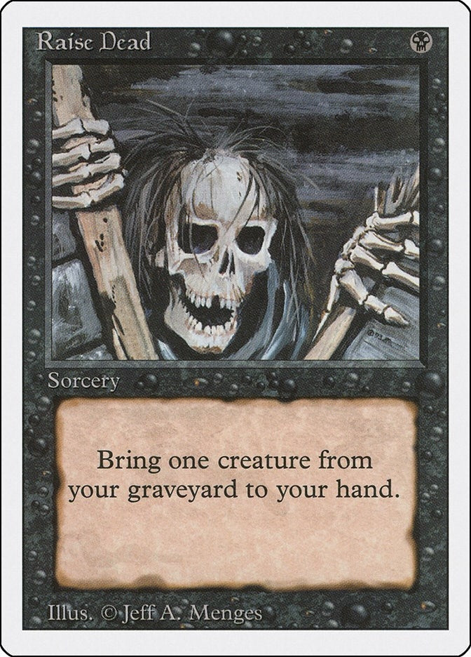 Image for Raise Dead (Revised Edition) - Magic: The Gathering