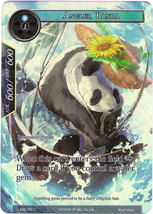 Image for Angler Panda (Full Art) (Advent of the Demon King) (ADK-059) - Force of Will