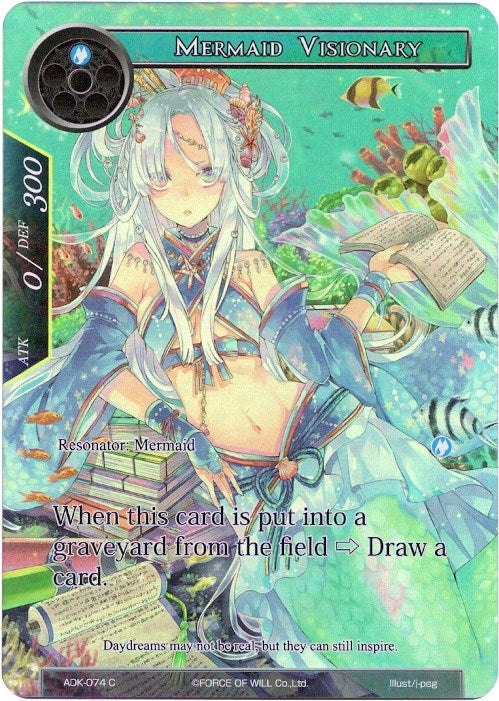 Image for Mermaid Visionary (Full Art) (Advent of the Demon King) (ADK-074) - Force of Will